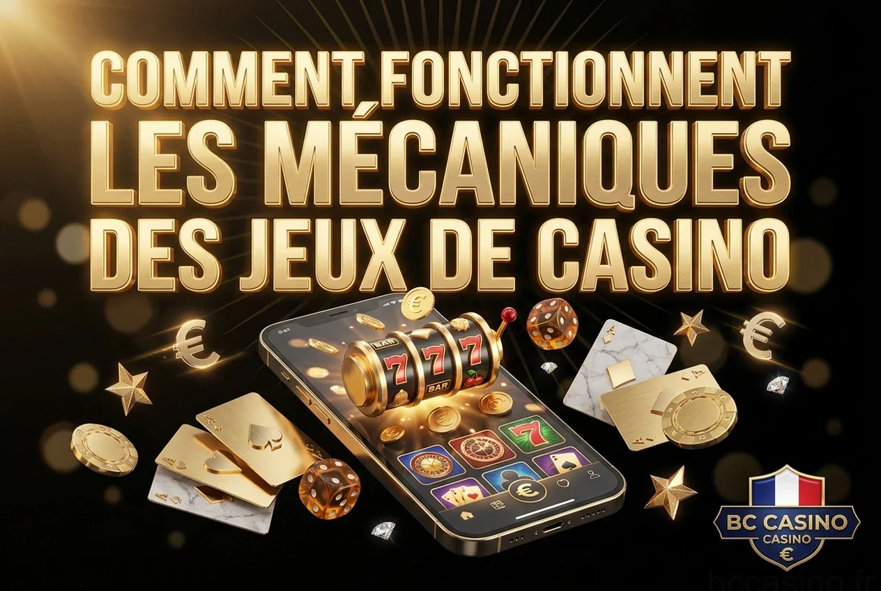 Comment fonctionnent les mécaniques des jeux de casino